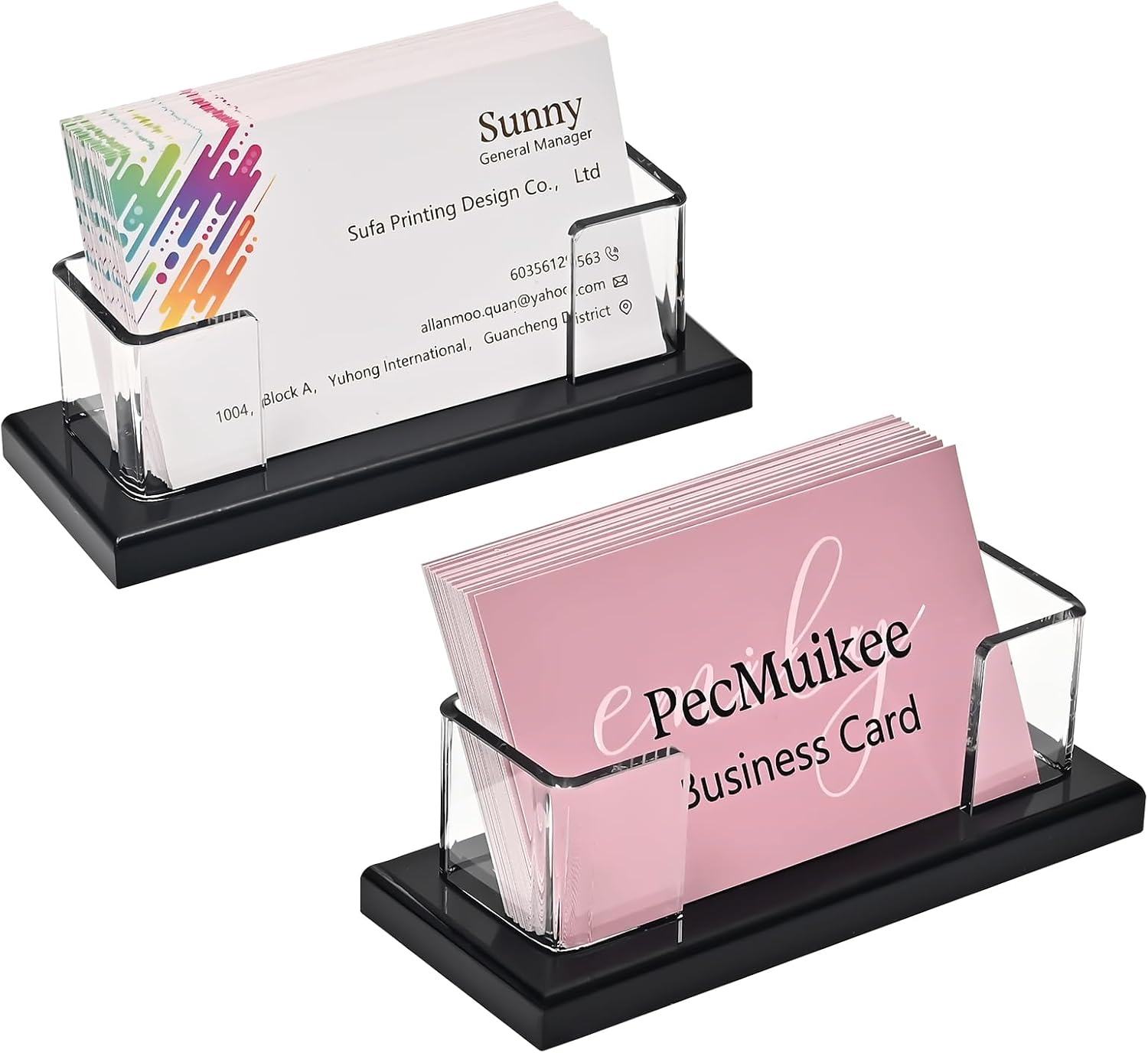 Pecmuikee business card - elegance and functionality